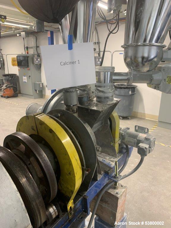 Used Industrial Calciner, Manufactured by Bartlett-Snow