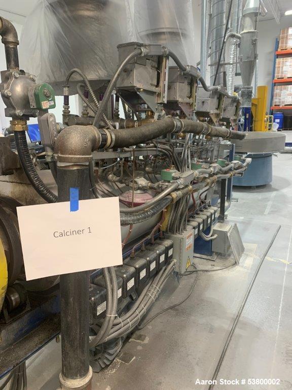 Used Industrial Calciner, Manufactured by Bartlett-Snow