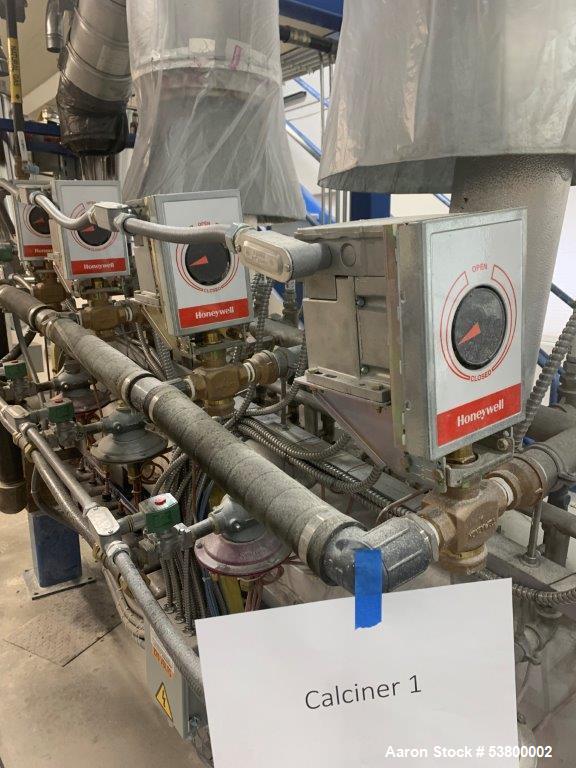 Used Industrial Calciner, Manufactured by Bartlett-Snow