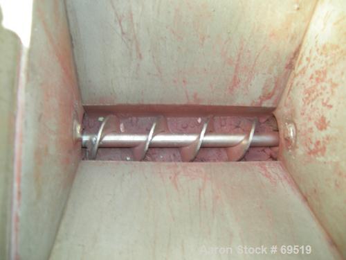 USED:Bartlett Snow rotary calciner. 6-1/2" diameter x 11' long.Refractory lined, tube is constructed of 12% nickel and 25% chrome.Gas fired up to 2200 deg F. 3 zone 80" heating section. 12"W x 18"L x...