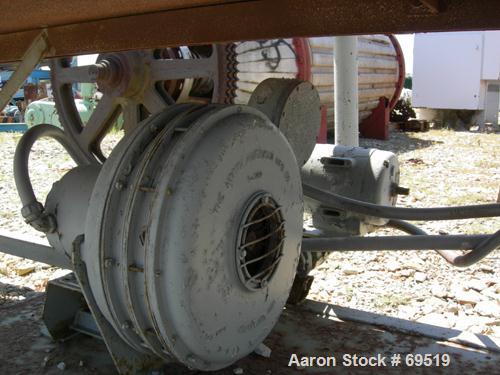 USED:Bartlett Snow rotary calciner. 6-1/2" diameter x 11' long.Refractory lined, tube is constructed of 12% nickel and 25% chrome.Gas fired up to 2200 deg F. 3 zone 80" heating section. 12"W x 18"L x...