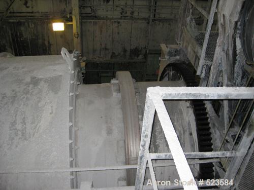 USED: Cumbustion Engineering/Bartlett Snow rotary dryer, stainless steel (type unknown). Dryer cylinder is 72" OD x 45'5" long, internal flights. Gas fired. Flame supervisory system (North American M...