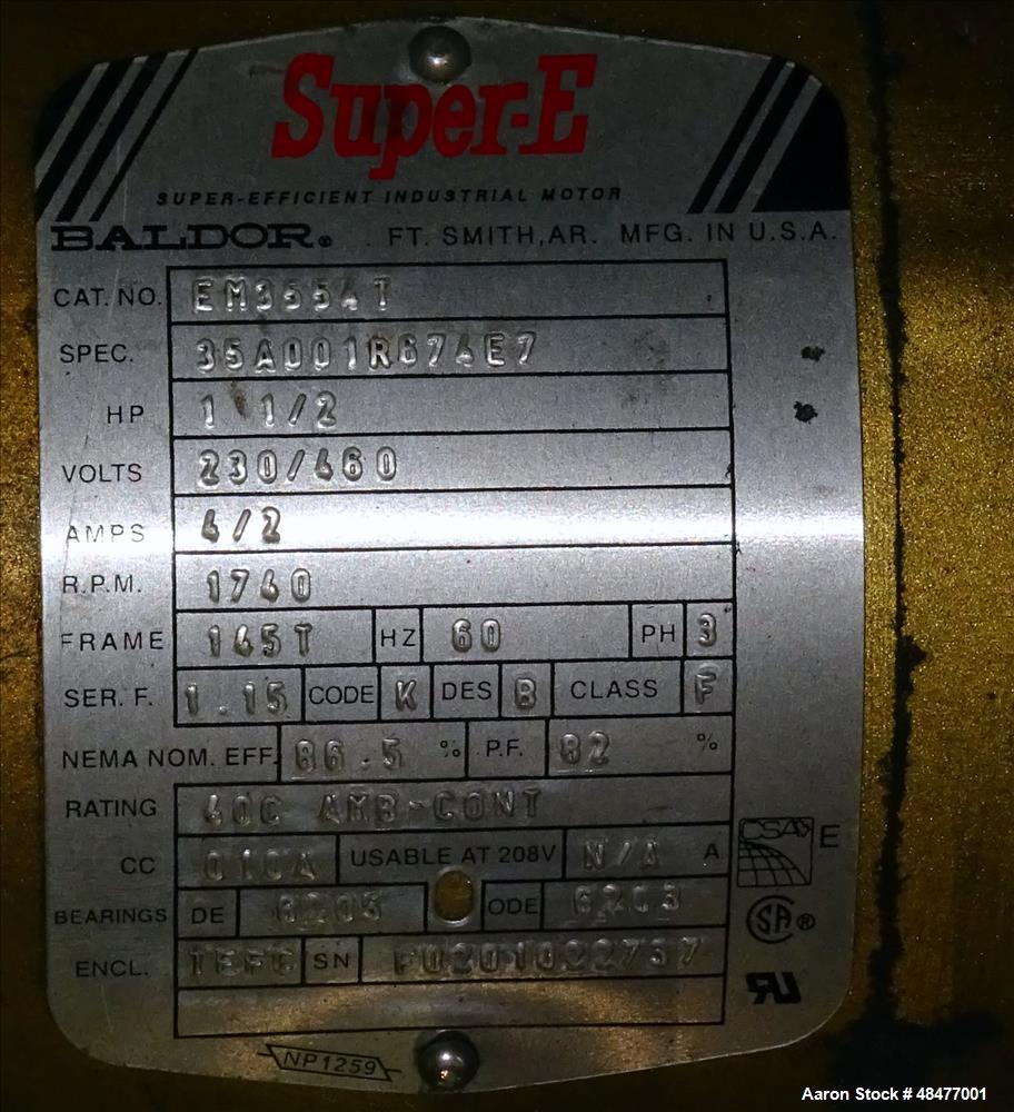 Used Harper Furnace Model NOU-12D96-RTA-18.