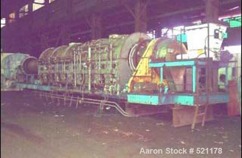 USED: 36" x 45' long C E Raymond Bartlett-Snow rotary calciner with#601 Inconel hot zone, 5/8" thick shell, 25' long 2 zone refractorylined burner section, 10 burners rated to 1850 deg F temperaturer...