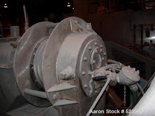 USED: ABB Raymond Bartlett Snow rotary calciner. Approximate 6"diameter x 6' long hot section. Gas fired. Varispeed drive.