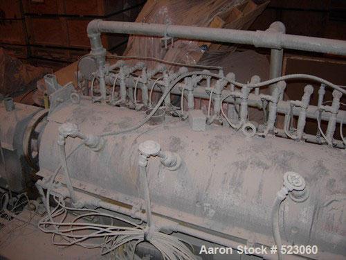 USED: ABB Raymond Bartlett Snow rotary calciner. Approximate 6"diameter x 6' long hot section. Gas fired. Varispeed drive.