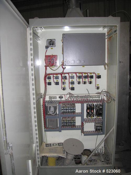 USED: ABB Raymond Bartlett Snow rotary calciner. Approximate 6"diameter x 6' long hot section. Gas fired. Varispeed drive.