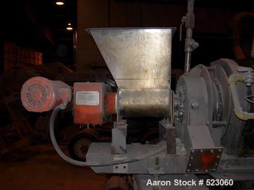 USED: ABB Raymond Bartlett Snow rotary calciner. Approximate 6"diameter x 6' long hot section. Gas fired. Varispeed drive.
