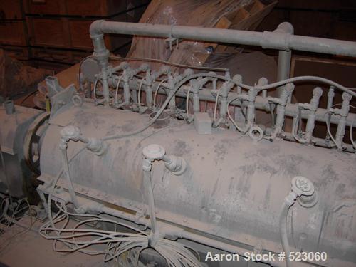 USED: ABB Raymond Bartlett Snow rotary calciner. Approximate 6"diameter x 6' long hot section. Gas fired. Varispeed drive.