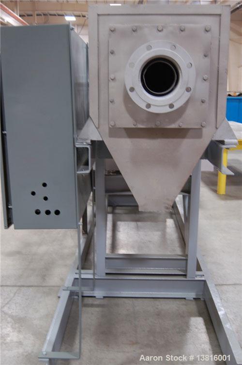 Used- Stainless Steel Simon Pilot Indirect Gas Fired Rotary Calciner