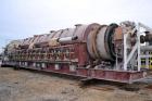 Used A.J. Sackett Calciner. 6' Diameter X 59' overall length molecular sieve rotary calciner, 1500 deg F. Furnace area 6' diameter X 32' long, Cooler area 6' diameter X 13' 6
