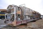 Used A.J. Sackett Calciner. 6' Diameter X 59' overall length molecular sieve rotary calciner, 1500 deg F. Furnace area 6' diameter X 32' long, Cooler area 6' diameter X 13' 6