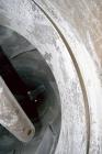 Used A.J. Sackett Calciner. 6' Diameter X 59' overall length molecular sieve rotary calciner, 1500 deg F. Furnace area 6' diameter X 32' long, Cooler area 6' diameter X 13' 6