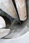 Used A.J. Sackett Calciner. 6' Diameter X 59' overall length molecular sieve rotary calciner, 1500 deg F. Furnace area 6' diameter X 32' long, Cooler area 6' diameter X 13' 6