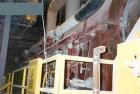 USED: 6' diameter x 59' overall length molecular sieve rotary calciner1500 deg F. Furnace area 6' diameter x 32' long, cooler area 6' dia x13'6
