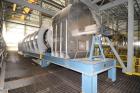 Lochhead-Haggerty Gas Fired Calciner Rotary Kiln, 316L Stainless Steel.