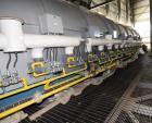 Lochhead-Haggerty Gas Fired Calciner Rotary Kiln, 316L Stainless Steel.