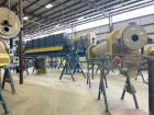 Used Thermal Processing Solutions, 36 inch diameter Indirectly Heated Electric Rotary Calciner with 24