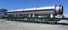 Reconditioned- Bartlett Snow / CE Raymond Rotary Calciner, 316L Stainless Steel. Maximum load of 17,000 pounds, nominal working load 13,000 pounds. 72