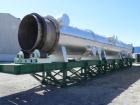 Reconditioned- Bartlett Snow / CE Raymond Rotary Calciner, 316L Stainless Steel. Maximum load of 17,000 pounds, nominal working load 13,000 pounds. 72