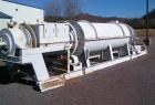 Used Bartlett Snow Indirect Fired Rotary Calciner. 304 stainless steel.  Skid mounted, no control panel. Heating area 15 6
