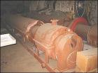 USED: Bartlett Snow indirect fired rotary calciner. Approx 24