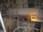 USED: Cumbustion Engineering/Bartlett Snow rotary dryer, stainless steel (type unknown). Dryer cylinder is 72