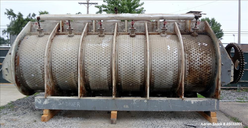 Used Stainless Steel Rietz / Bepex Torus Disc Dryer
