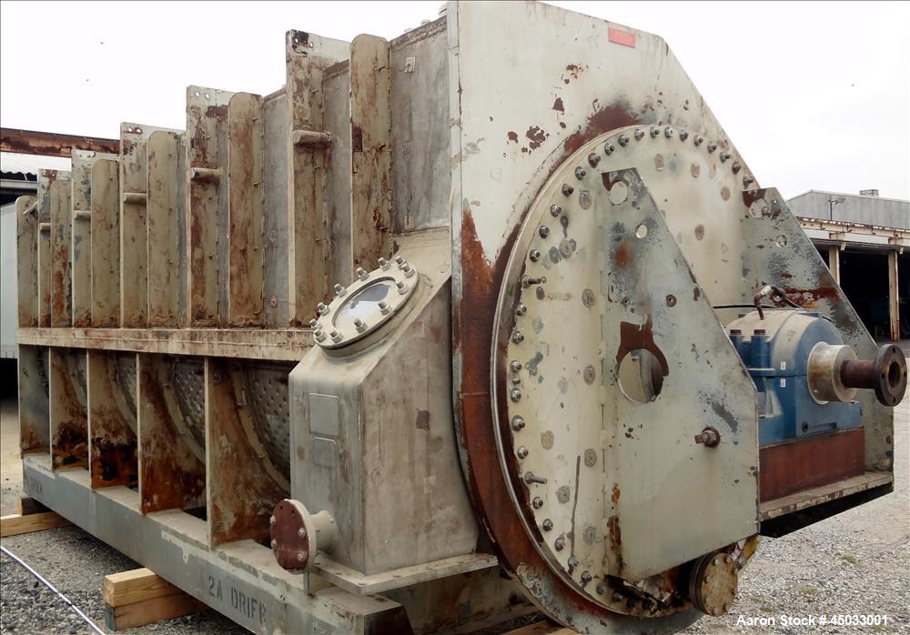Used Stainless Steel Rietz / Bepex Torus Disc Dryer