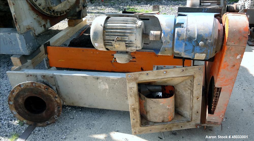 Used Stainless Steel Rietz / Bepex Torus Disc Dryer