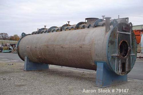 USED: Stord Rotadisc dryer type TST60R. Rotor contains 52 carbon steel discs with stainless steel clad ends. Rated 125 psi at 354 deg Finternal. Duplex stainless steel stator, 3/8" thick shell, T304s...