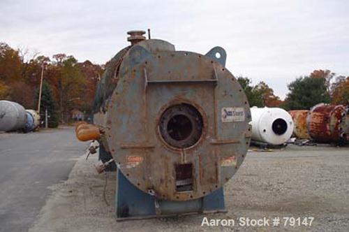 USED: Stord Rotadisc dryer type TST60R. Rotor contains 52 carbon steel discs with stainless steel clad ends. Rated 125 psi at 354 deg Finternal. Duplex stainless steel stator, 3/8" thick shell, T304s...