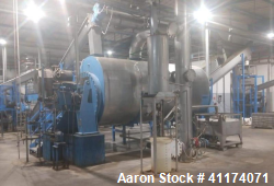 Used Haarslev HCD 60 Coil Disc Dryer | 7.5 T/hr Capacity | 60 m² Heating Surface | Stainless Steel | Built 2018