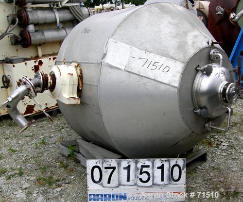Used Stainless Steel Angelo-Pilotta Double Cone Dryer