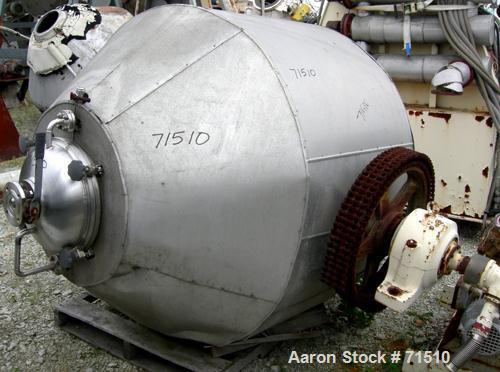 Used Stainless Steel Angelo-Pilotta Double Cone Dryer
