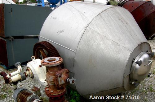 Used Stainless Steel Angelo-Pilotta Double Cone Dryer