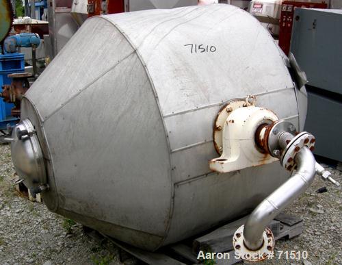 Used Stainless Steel Angelo-Pilotta Double Cone Dryer