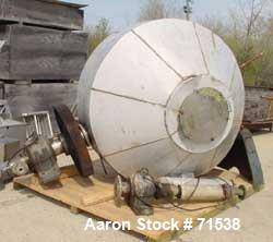 Used Stainless Steel Armand Deprest Double Cone Dryer