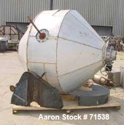 Used Stainless Steel Armand Deprest Double Cone Dryer