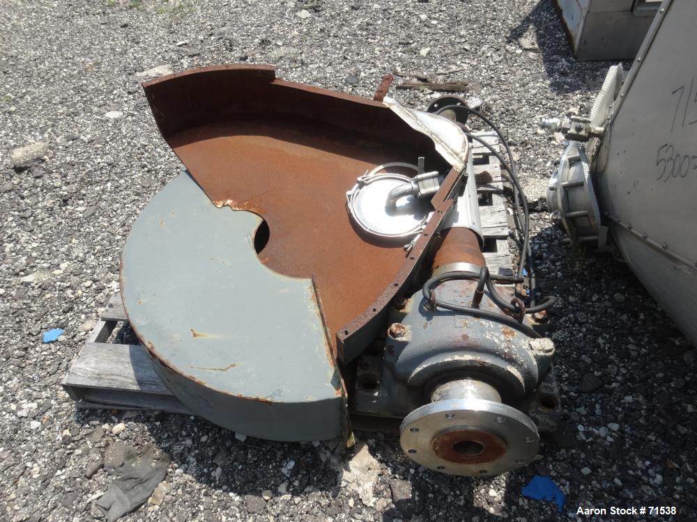 Used Stainless Steel Armand Deprest Double Cone Dryer
