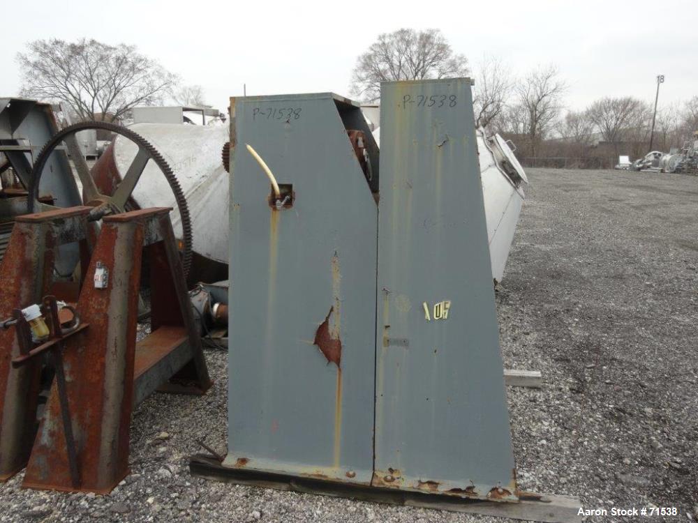 Used Stainless Steel Armand Deprest Double Cone Dryer