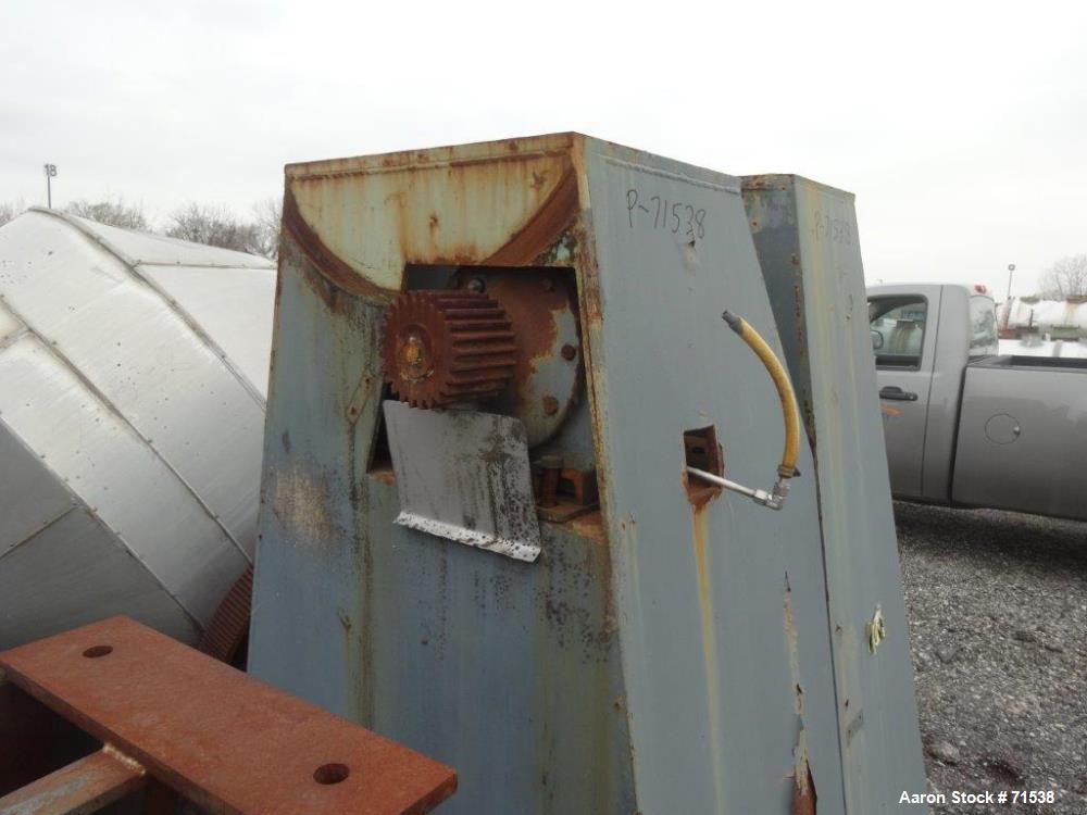 Used Stainless Steel Armand Deprest Double Cone Dryer