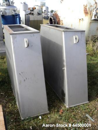 Used Dedietrich Glass Lined Double Cone Vacuum Dryer,  Type SR2500 
