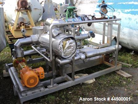 Used Dedietrich Glass Lined Double Cone Vacuum Dryer,  Type SR2500 