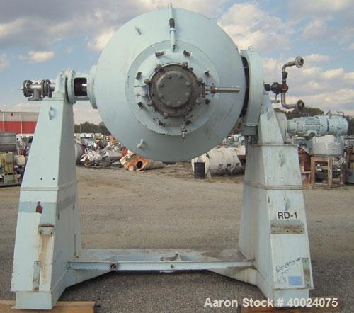 Used De Dietrich Glass Lined Double Cone Dryer, Model SR3030