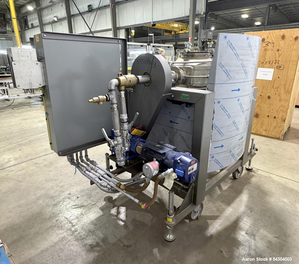 Unused Gemco 1 CF Double Cone Vacuum Dryer – Stainless Steel Vacuum Dryer with Agitator & Lump Breaker (2020)