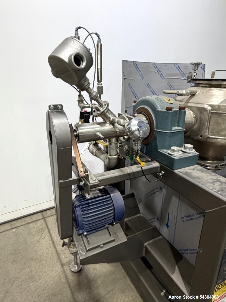 Unused Gemco 1 CF Double Cone Vacuum Dryer – Stainless Steel Vacuum Dryer with Agitator & Lump Breaker (2020)