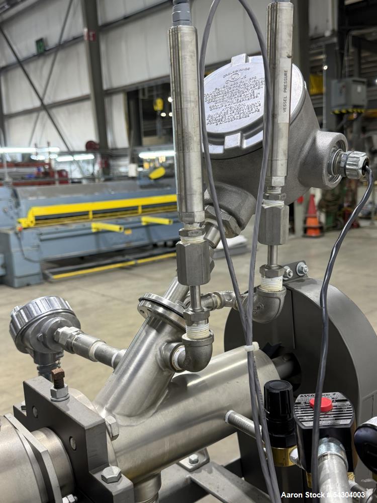 Unused Gemco 1 CF Double Cone Vacuum Dryer – Stainless Steel Vacuum Dryer with Agitator & Lump Breaker (2020)