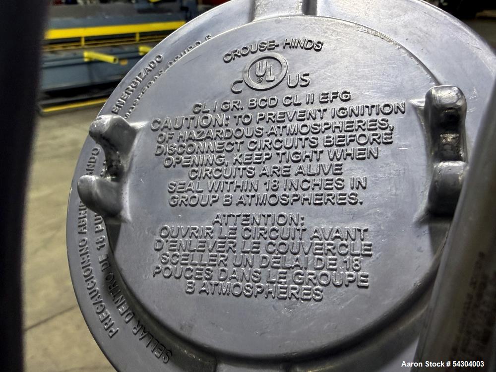 Unused Gemco 1 CF Double Cone Vacuum Dryer – Stainless Steel Vacuum Dryer with Agitator & Lump Breaker (2020)