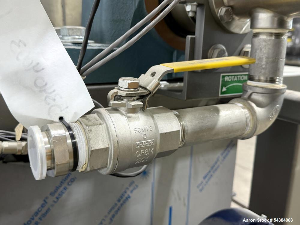 Unused Gemco 1 CF Double Cone Vacuum Dryer – Stainless Steel Vacuum Dryer with Agitator & Lump Breaker (2020)